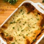 gluten-free cottage pie baked